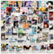 10/30/50PCS Anime Stickers Mix Demon Slayer My Hero Academia Sticker Poster Phone Laptop Luggage Graffiti Kid Cartoon Sticker