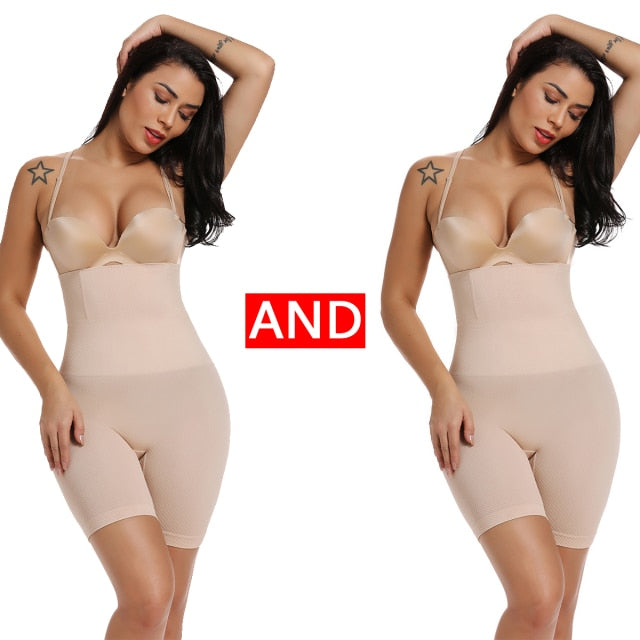 SURE YOU LIKE Women Seamless High Waist Tummy Control Shaper Pants Butt Lifter Shapewear Waist Trainer Slimming Shaper Underwear