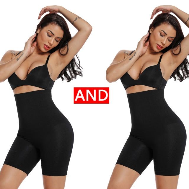 SURE YOU LIKE Women Seamless High Waist Tummy Control Shaper Pants Butt Lifter Shapewear Waist Trainer Slimming Shaper Underwear