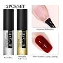 LILYCUTE 2/4/6 Pcs Gel Nail Polish Set 136Color Glitter Semi Permanent Hybrid Gel Varnish Base Top Coat Soak Off UV LED Nail Art