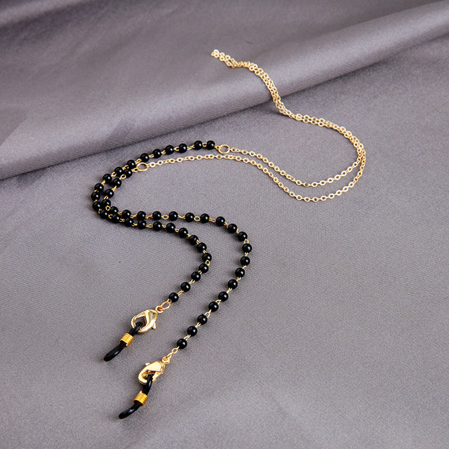 kissme Sunglasses Masking Chains For Women Multiple Acrylic Pearl Crystal Eyeglasses Chains 2021 New Fashion Jewelry Wholesale