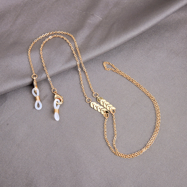 kissme Sunglasses Masking Chains For Women Multiple Acrylic Pearl Crystal Eyeglasses Chains 2021 New Fashion Jewelry Wholesale