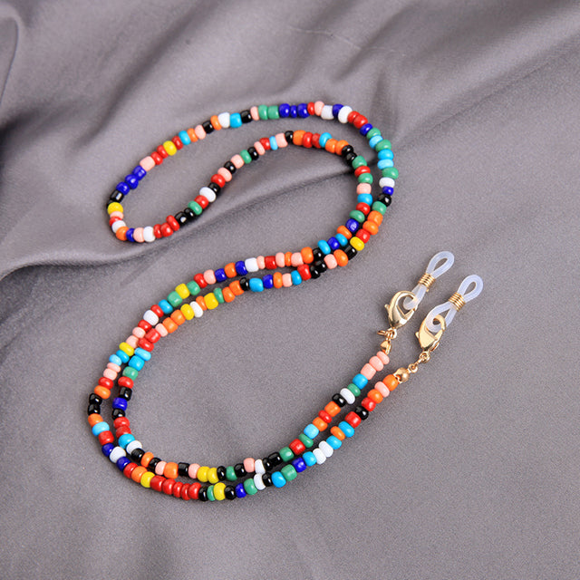 kissme Sunglasses Masking Chains For Women Multiple Acrylic Pearl Crystal Eyeglasses Chains 2021 New Fashion Jewelry Wholesale