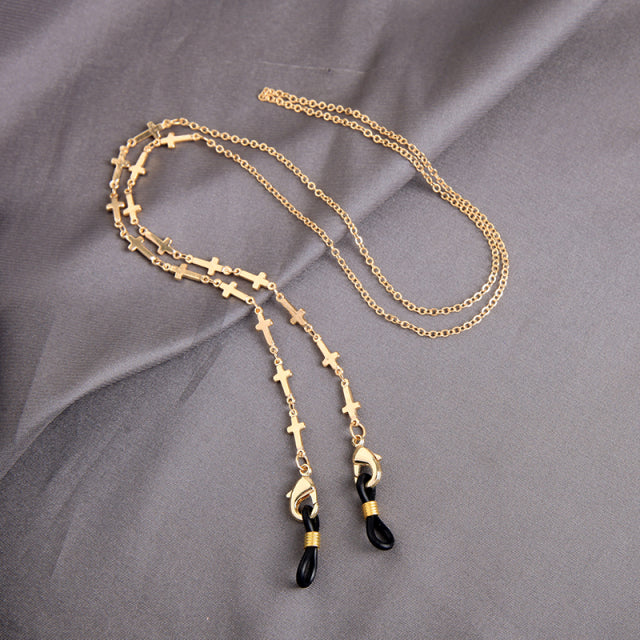 kissme Sunglasses Masking Chains For Women Multiple Acrylic Pearl Crystal Eyeglasses Chains 2021 New Fashion Jewelry Wholesale