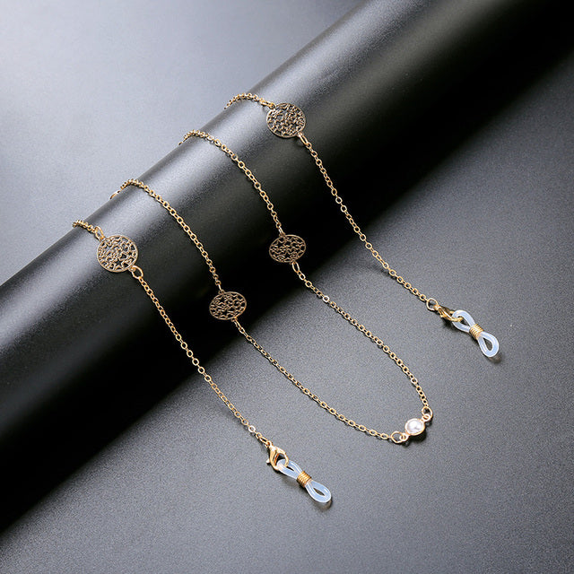 kissme Sunglasses Masking Chains For Women Multiple Acrylic Pearl Crystal Eyeglasses Chains 2021 New Fashion Jewelry Wholesale