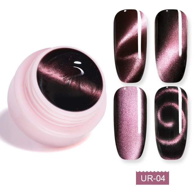 UR SUGAR Magnet Nail Gel Polish 5D Cat Magnetic UV Gel Nail Polish Chameleon Magnetic Gel Varnishes  Soak Off Enamel