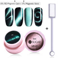 UR SUGAR Magnet Nail Gel Polish 5D Cat Magnetic UV Gel Nail Polish Chameleon Magnetic Gel Varnishes  Soak Off Enamel