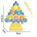 Eight Planets Simple Dimple Popset Fidget Sensory Toy keychain Stress Relief Antistress Board Autism Anxiety Fidget Toy For Kids