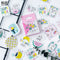 45 pcs/Box Various Stickers Diary Kawaii Cute Planner Journal Scrapbooking Paper Stickers Stationery School Supplies