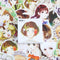 45 pcs/Box Various Stickers Diary Kawaii Cute Planner Journal Scrapbooking Paper Stickers Stationery School Supplies