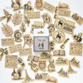45 pcs/Box Various Stickers Diary Kawaii Cute Planner Journal Scrapbooking Paper Stickers Stationery School Supplies