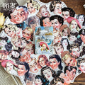 45 pcs/Box Various Stickers Diary Kawaii Cute Planner Journal Scrapbooking Paper Stickers Stationery School Supplies