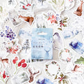 45 pcs/Box Various Stickers Diary Kawaii Cute Planner Journal Scrapbooking Paper Stickers Stationery School Supplies