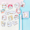 45 pcs/Box Various Stickers Diary Kawaii Cute Planner Journal Scrapbooking Paper Stickers Stationery School Supplies