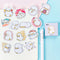 45 pcs/Box Various Stickers Diary Kawaii Cute Planner Journal Scrapbooking Paper Stickers Stationery School Supplies