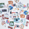 45 pcs/Box Various Stickers Diary Kawaii Cute Planner Journal Scrapbooking Paper Stickers Stationery School Supplies