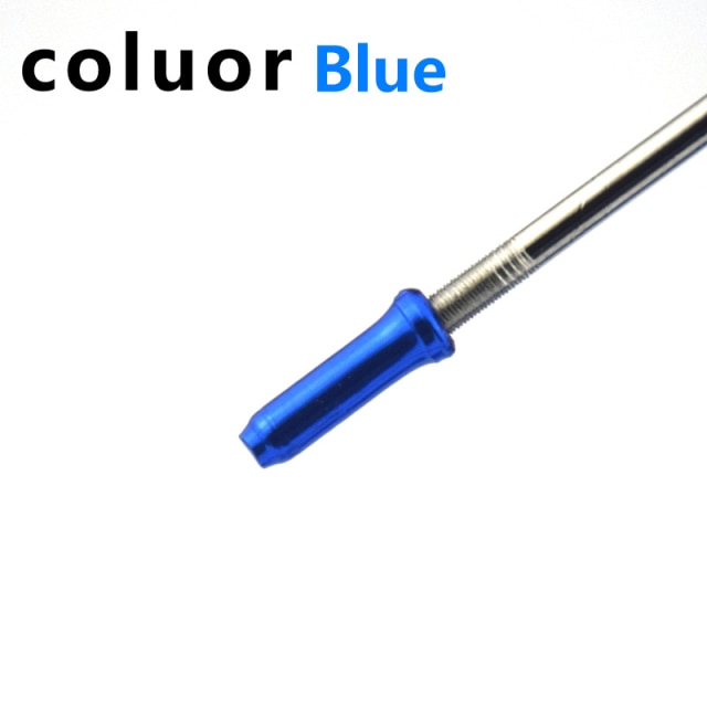 20/50/100PCS bicycle brake line aluminum alloy tail cover 7-color brake accessories shifter pressure internal cable end cap