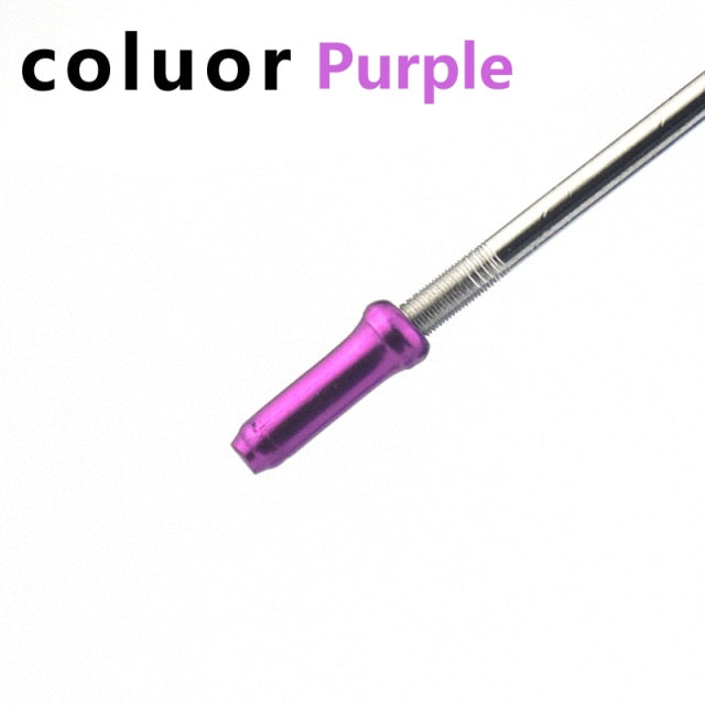 20/50/100PCS bicycle brake line aluminum alloy tail cover 7-color brake accessories shifter pressure internal cable end cap