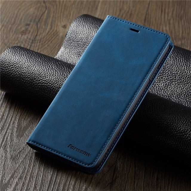 Ultra Thin Suede Leather Wallet Case for iPhone 11 12 13 Pro Max Mini XR XS 8 7 6s 6 Plus SE 2020 5S 5 Flip Cover Strong Magnet