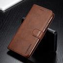 Leather Wallet Case for iPhone 13 12 Pro Max Mini 11 XS XR X SE 2020 8 7 6 6s Plus 5S 5 Luxury Flip Cover Coque Card Slot Buckle