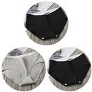 3Pcs Women's Underwear Cotton Seamless Stripes Panties Soild Color Skin- friendly Lingerie Woman Panty Low Waist M-XL Plus Size