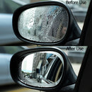 2 Pcs Car Rainproof Clear Film Rearview Mirror Protective Anti Fog Waterproof Film Auto Sticker Accessories 100x145mm