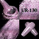 UR SUGAR 7.5ml Pink Reflective Glitter Gel Nail Polish Silver Purple Sequins Soak Off UV Gel Nail Art Manicuring Nail Gel