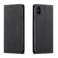 Ultra Thin Leather Case for iPhone 13 12 Mini 11 Pro XS Max XR 8 7 6s 6 Plus SE 2020 Suede Magnetic Flip Cover Phone Wallet Bag