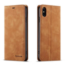 Ultra Thin Leather Case for iPhone 13 12 Mini 11 Pro XS Max XR 8 7 6s 6 Plus SE 2020 Suede Magnetic Flip Cover Phone Wallet Bag