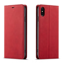 Ultra Thin Leather Case for iPhone 13 12 Mini 11 Pro XS Max XR 8 7 6s 6 Plus SE 2020 Suede Magnetic Flip Cover Phone Wallet Bag