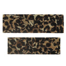 2Pcs Mother & Baby Children Turban Hair Band Accessories Baby Girls Twist Knot Headbands Family Leopard Parent-Child Headwear