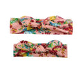2Pcs Mother & Baby Children Turban Hair Band Accessories Baby Girls Twist Knot Headbands Family Leopard Parent-Child Headwear