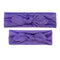 2Pcs Mother & Baby Children Turban Hair Band Accessories Baby Girls Twist Knot Headbands Family Leopard Parent-Child Headwear
