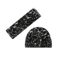 2Pcs Mother & Baby Children Turban Hair Band Accessories Baby Girls Twist Knot Headbands Family Leopard Parent-Child Headwear