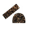 2Pcs Mother & Baby Children Turban Hair Band Accessories Baby Girls Twist Knot Headbands Family Leopard Parent-Child Headwear