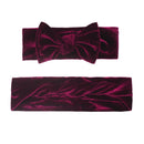 2Pcs Mother & Baby Children Turban Hair Band Accessories Baby Girls Twist Knot Headbands Family Leopard Parent-Child Headwear