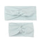 2Pcs Mother & Baby Children Turban Hair Band Accessories Baby Girls Twist Knot Headbands Family Leopard Parent-Child Headwear