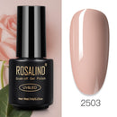 ROSALIND Gel Polish 7ml Gel Nail Polish All For Manicure Semi Permanent Soak Off Gel UV LED Varnishes Base Top Matte Coat