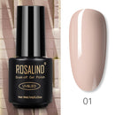 ROSALIND Gel Polish 7ml Gel Nail Polish All For Manicure Semi Permanent Soak Off Gel UV LED Varnishes Base Top Matte Coat