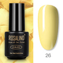 ROSALIND Gel Polish 7ml Gel Nail Polish All For Manicure Semi Permanent Soak Off Gel UV LED Varnishes Base Top Matte Coat
