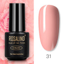 ROSALIND Gel Polish 7ml Gel Nail Polish All For Manicure Semi Permanent Soak Off Gel UV LED Varnishes Base Top Matte Coat