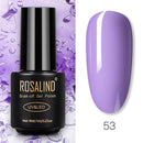 ROSALIND Gel Polish 7ml Gel Nail Polish All For Manicure Semi Permanent Soak Off Gel UV LED Varnishes Base Top Matte Coat