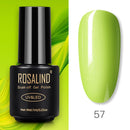 ROSALIND Gel Polish 7ml Gel Nail Polish All For Manicure Semi Permanent Soak Off Gel UV LED Varnishes Base Top Matte Coat