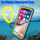 IP68 Waterproof For IPhone 13 12 11 Pro Max XS Max XR 678 Case RedPepper Clear Armor Cover Diving Underwater Swim Outdoor Sports
