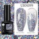UR SUGAR 7.5ml Reflective Glitter Gel Nail Polish Manicure Nail Art Semi Permanent UV LED Lamp Nail Varnishes