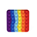 Rainbow Fidget Bubble Toys Stress Relief Squeeze for Kid Squishy Sensory Anti Stress Game Hand Simple Dimple Fidget Relax Toy