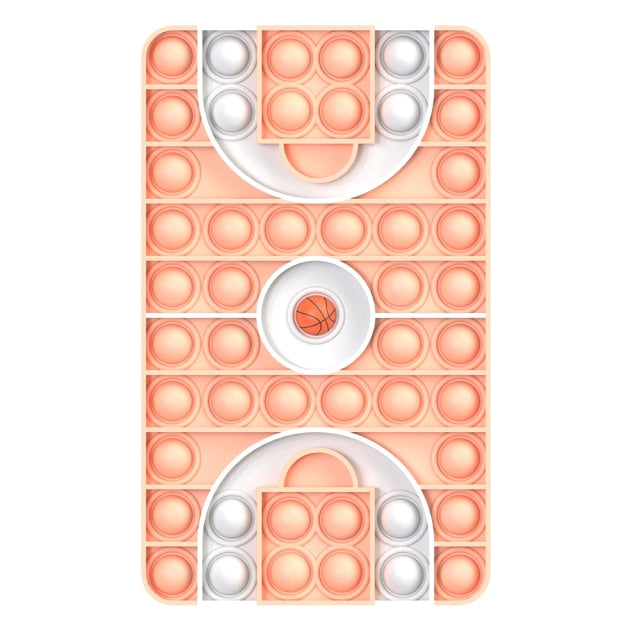 Rainbow Fidget Bubble Toys Stress Relief Squeeze for Kid Squishy Sensory Anti Stress Game Hand Simple Dimple Fidget Relax Toy