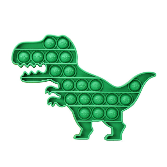 Rainbow Fidget Bubble Toys Stress Relief Squeeze for Kid Squishy Sensory Anti Stress Game Hand Simple Dimple Fidget Relax Toy