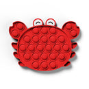 Rainbow Fidget Bubble Toys Stress Relief Squeeze for Kid Squishy Sensory Anti Stress Game Hand Simple Dimple Fidget Relax Toy