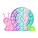 Rainbow Fidget Bubble Toys Stress Relief Squeeze for Kid Squishy Sensory Anti Stress Game Hand Simple Dimple Fidget Relax Toy